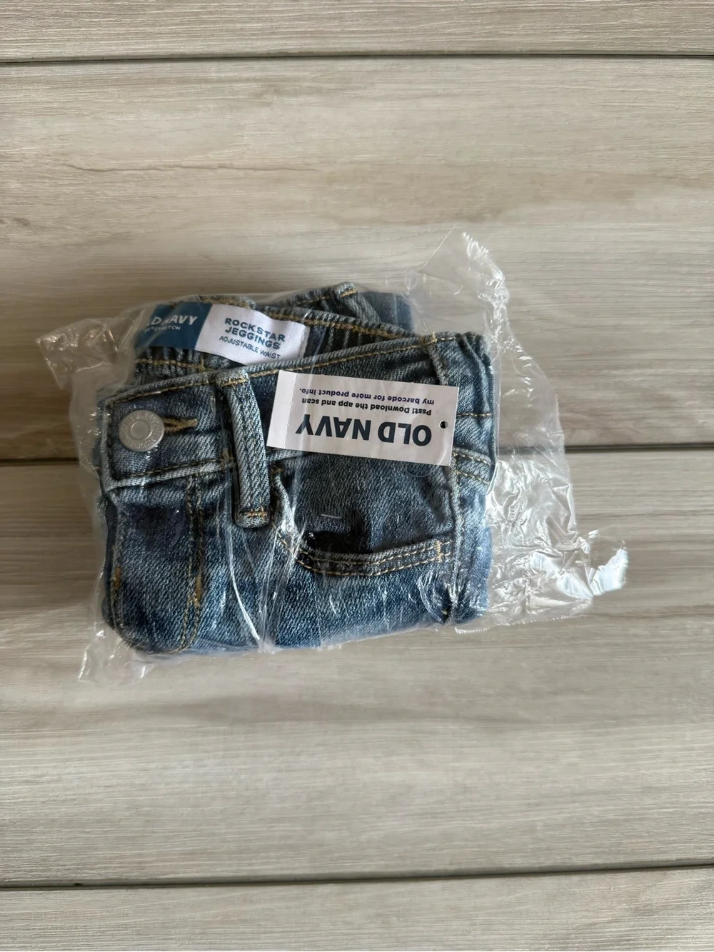 Old Navy High-Waisted Rockstar 360° Stretch Jeggings Blue 2T NWT IN PACKAGE